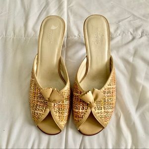 Marcello Paci Vintage Woven Heels